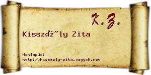 Kisszély Zita névjegykártya